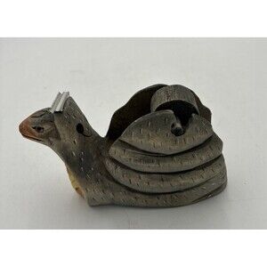 Snake  head shape Tape Dispenser desk top wood carving